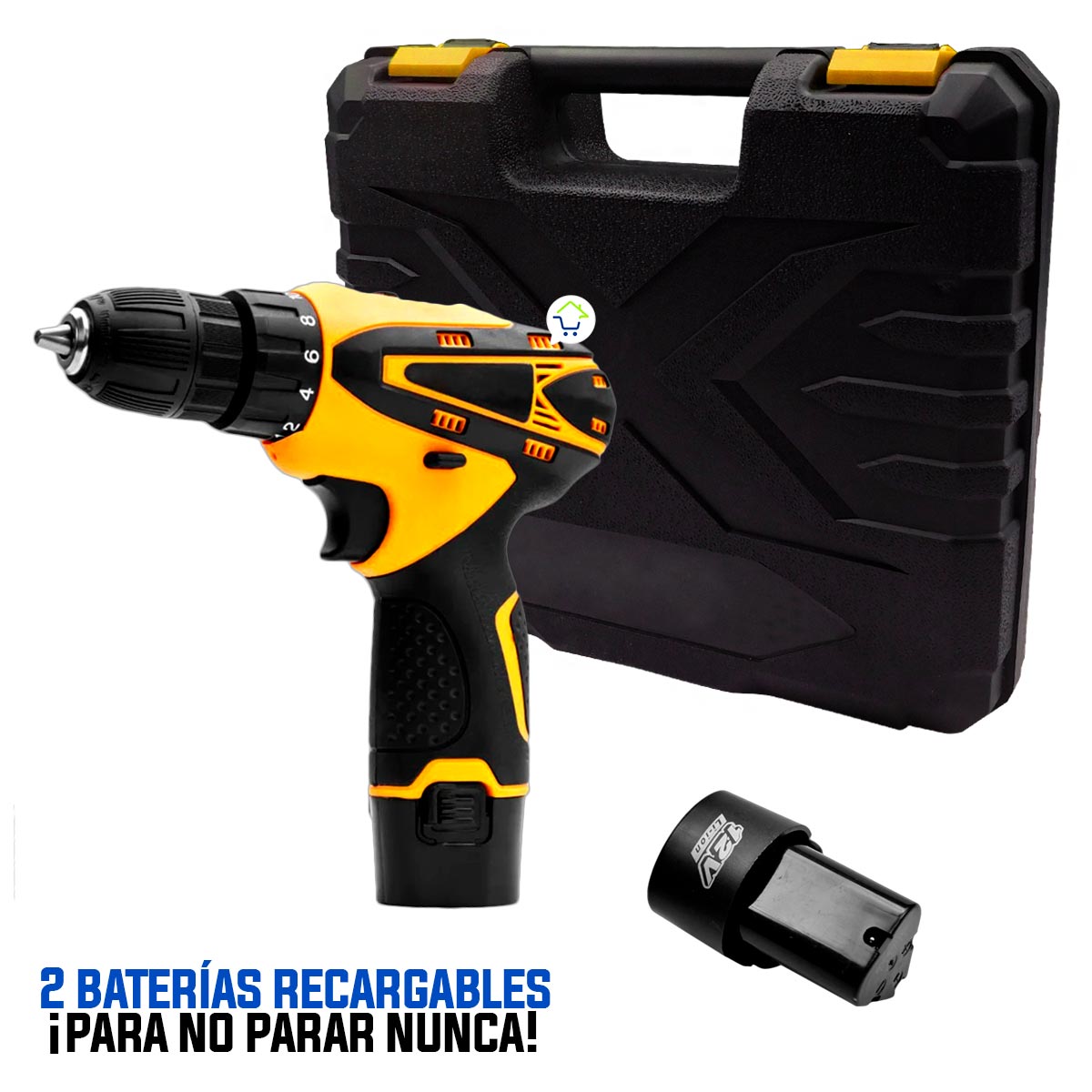 Miniatura 4 de Taladro Inalambrico Recargable 12v H01